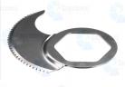[09] ROBOT COUPE R6 V.V. A - LOWER COARSE SERRATED BLADE 117034 / 49162