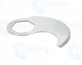 ROBOT COUPE COARSE SERRATED UPPER BLADE FOR R652 - 49163 / 117035