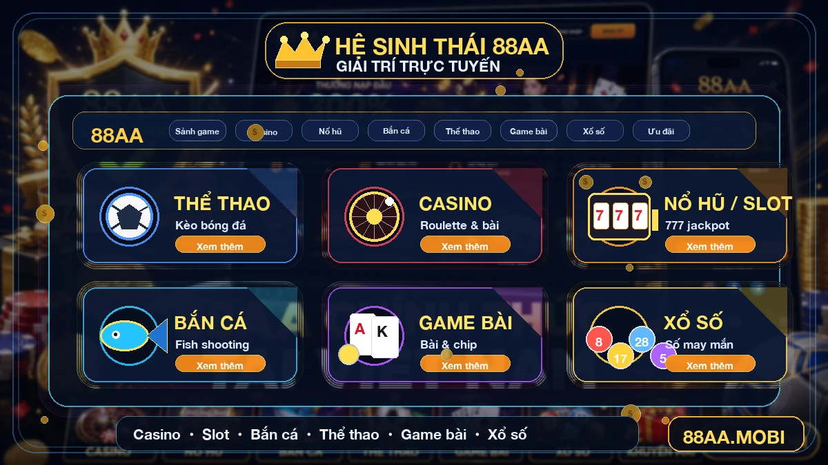 Hệ sinh thái giải trí 88AA